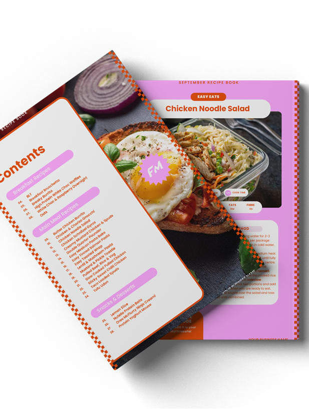 September Recipe Book