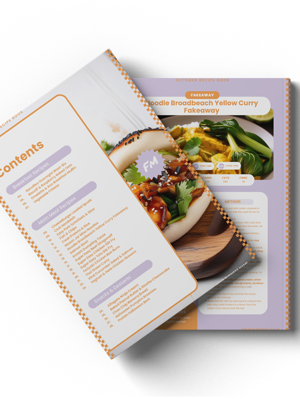 October Recipe Book