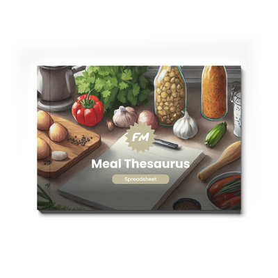 Meal Thesaurus Spreadsheet